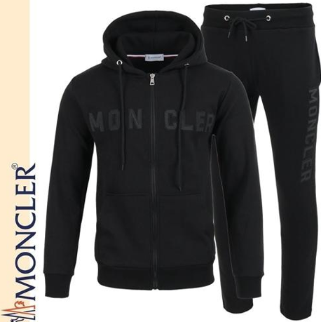 M. 26SS 가죽 레터링 로고 후드집업 셋업