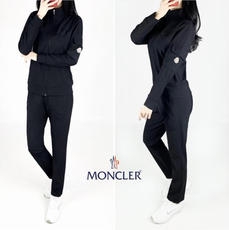 몽클레어 엠보 벤츄리 집업 세트 