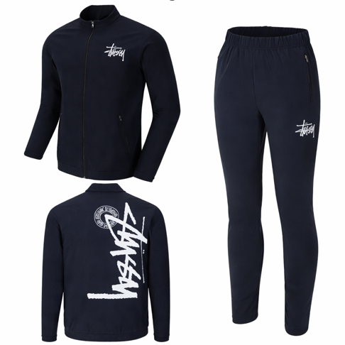 스투시 빅로고 벤츄리 집업세트