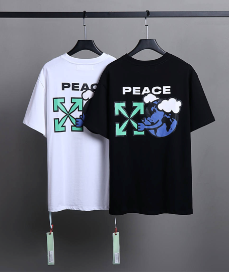 오프화이트 에코어스 피스레터 애로우티