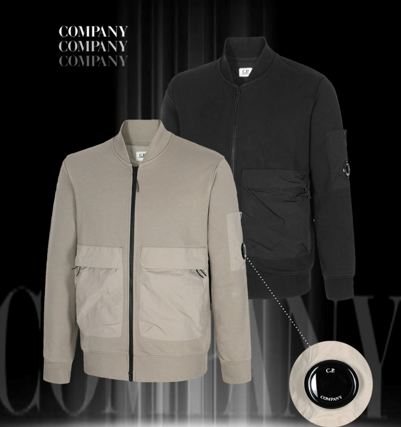 C.p 렌즈와펜 봄버 집업 자켓