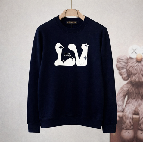 LOUIS VUITTION LV 빅로고 패턴 밍크양기모 티셔츠/빅사이즈까지