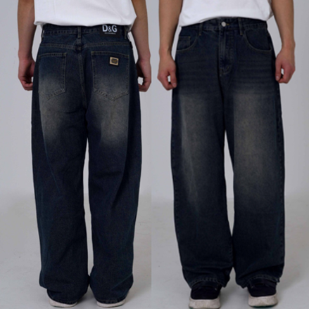 돌체앤가바나 와이드 사계절 청바지