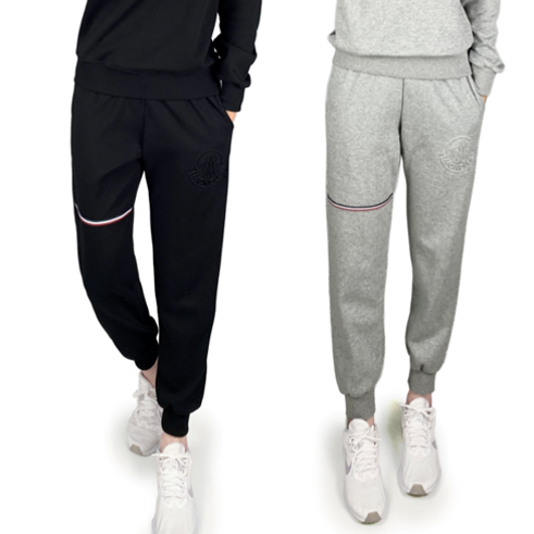 몽클레어 엠보 조거 팬츠