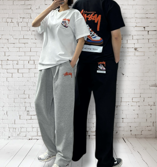 스투시 스트릿 반팔 세트