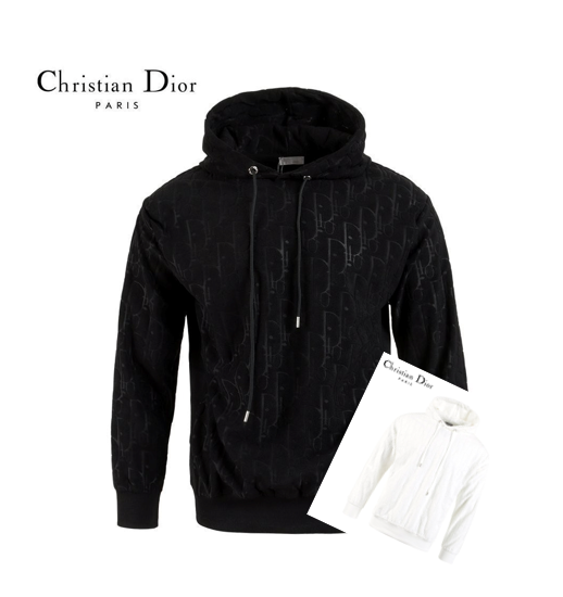 D. 25FW 전판 불박로고 후드 